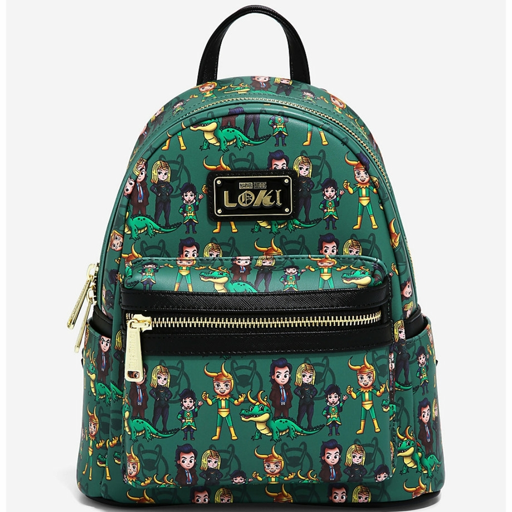 Loungefly Loki mini backpack - Picture 1 of 13